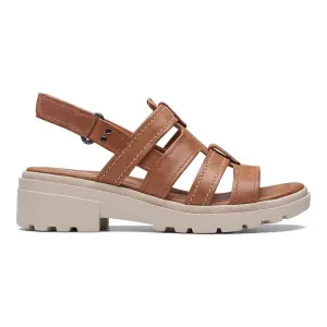 Clarks Women's Coast Shine Tan Leather