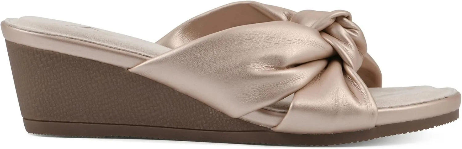 CLIFFS BY WHITE MOUNTAIN Women's Candie Wedge Sandal