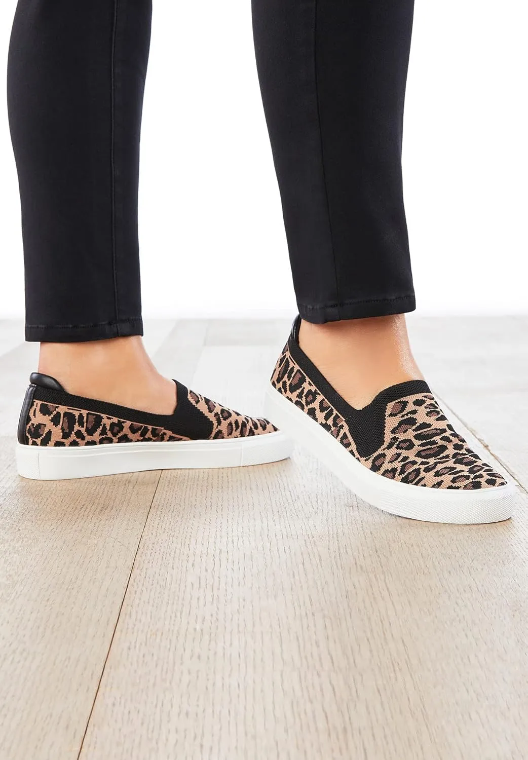 Comfortview Women's The Alena Slip On Sneaker (Wide Widths Available)