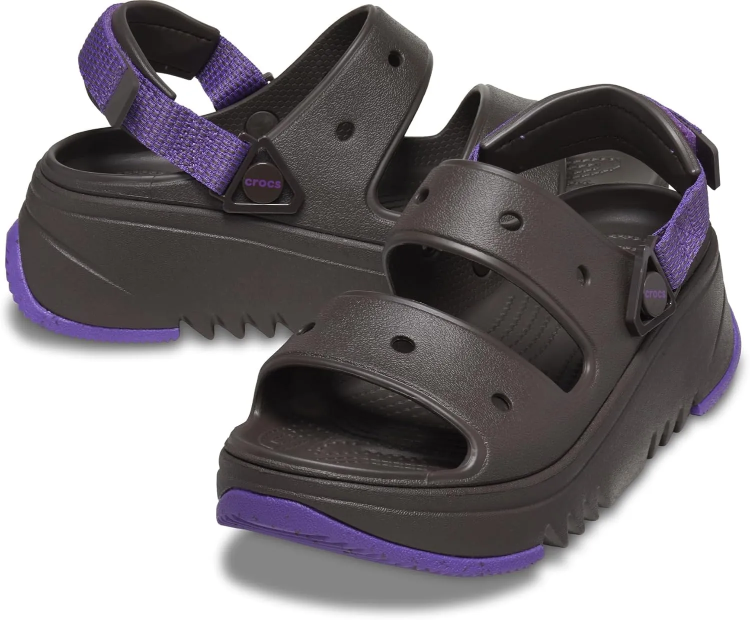 Crocs Classic Hiker Xscape Unisex Platform Sandals – Chunky Platform – Webbed Backstrap – Two-Strap Upper