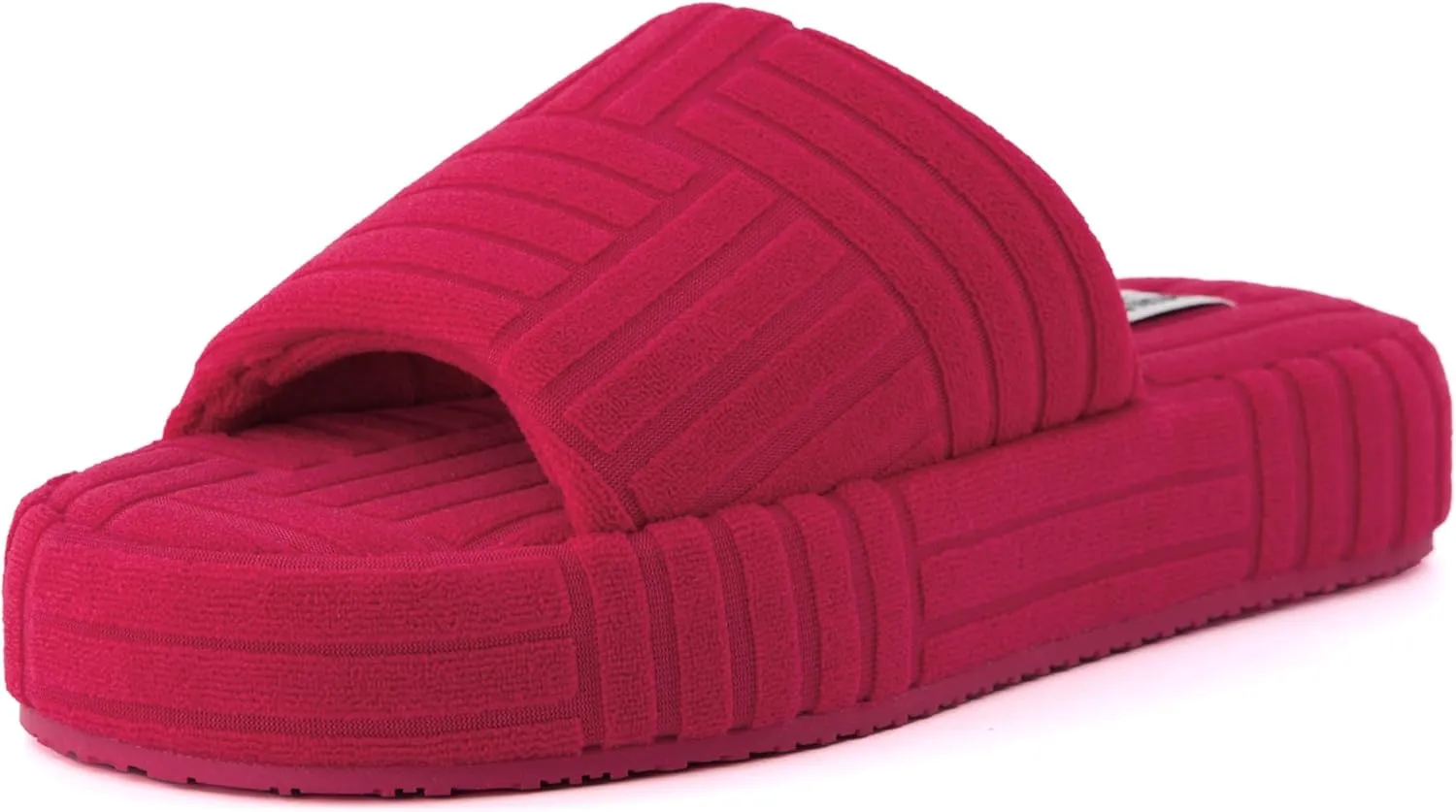 CUSHIONAIRE Women's RSVP slipper with  Memory Foam, Wide Widths Available