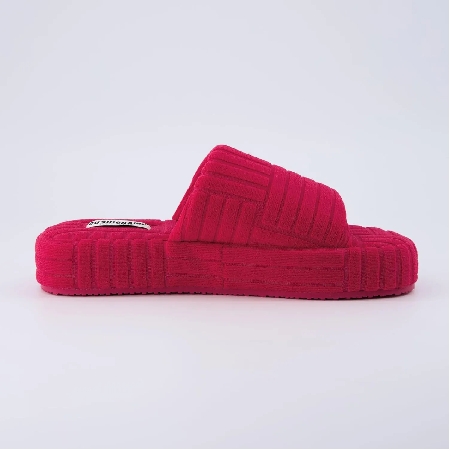 CUSHIONAIRE Women's RSVP slipper with  Memory Foam, Wide Widths Available