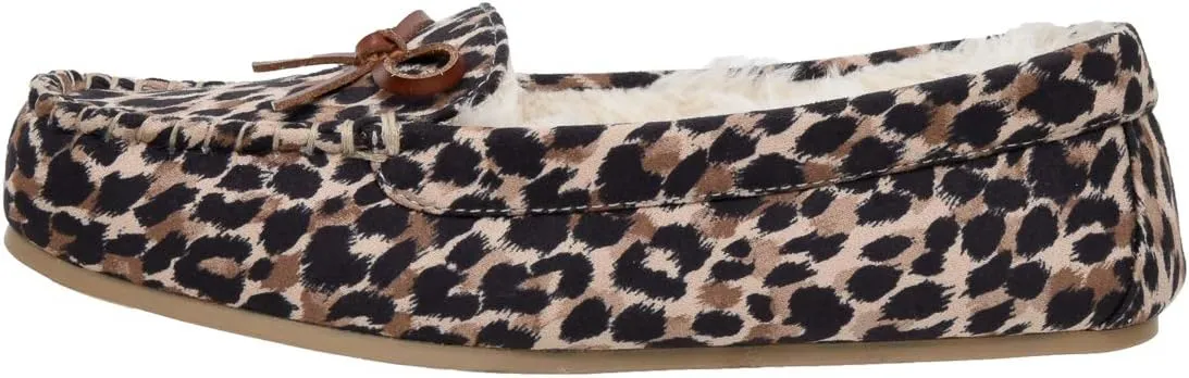 Cushionaire Women's Sabina Moccasin Slipper  Memory Foam