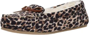 Cushionaire Women's Sabina Moccasin Slipper  Memory Foam