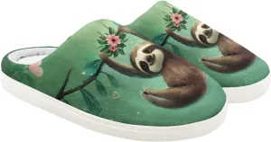 Cute Home Slippers for Girls, Printed Kids House Slippers for Boys, Non Slip Scuff Slippers for Indoor Outdoor