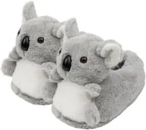 Cute Women Penguin Animal Slippers Fluffy Warm Plush House Shoes Novelty Soft Slippers Cartoon Gifts for Birthday Christmas