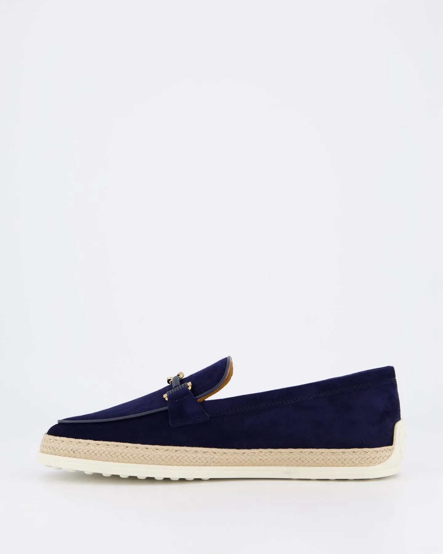 Dames Gomma Rafia Mocassin Blauw