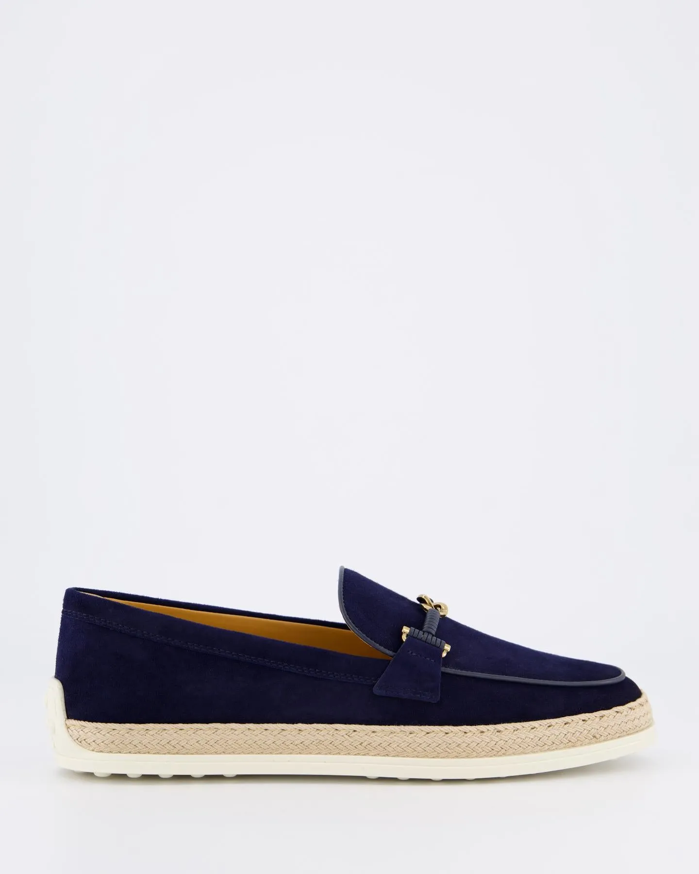 Dames Gomma Rafia Mocassin Blauw