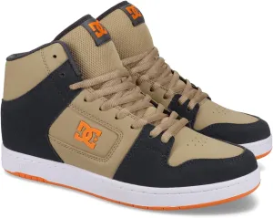 DC Men's Manteca 4 HI Sneaker, Grey/Beige/Khaki, 9