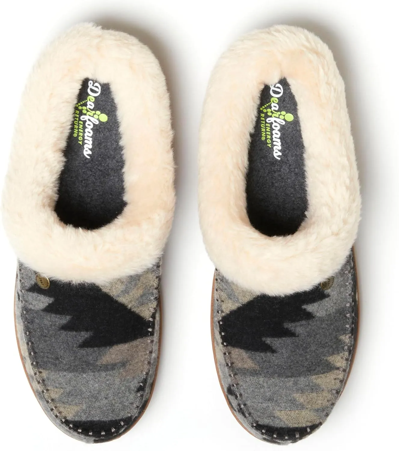 Dearfoams Men's Baro Indoor/Outdoor Memory Foam Clog Slipper