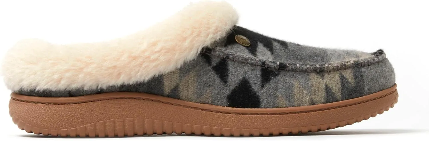 Dearfoams Men's Baro Indoor/Outdoor Memory Foam Clog Slipper