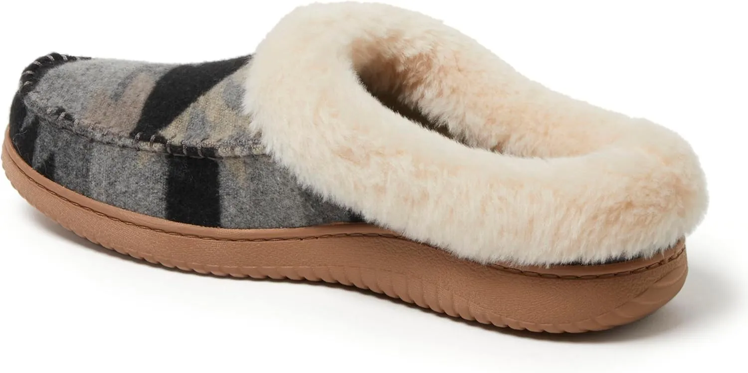 Dearfoams Men's Baro Indoor/Outdoor Memory Foam Clog Slipper