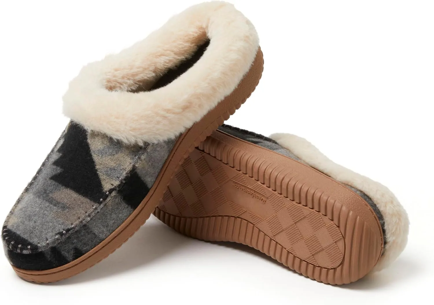 Dearfoams Men's Baro Indoor/Outdoor Memory Foam Clog Slipper
