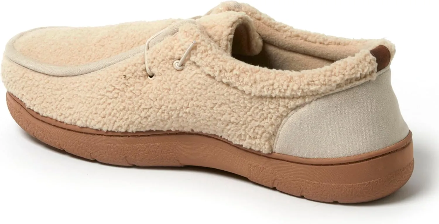 Dearfoams Men's Bennett Indoor/Outdoor Memory Foam Comfort Chukka Boot