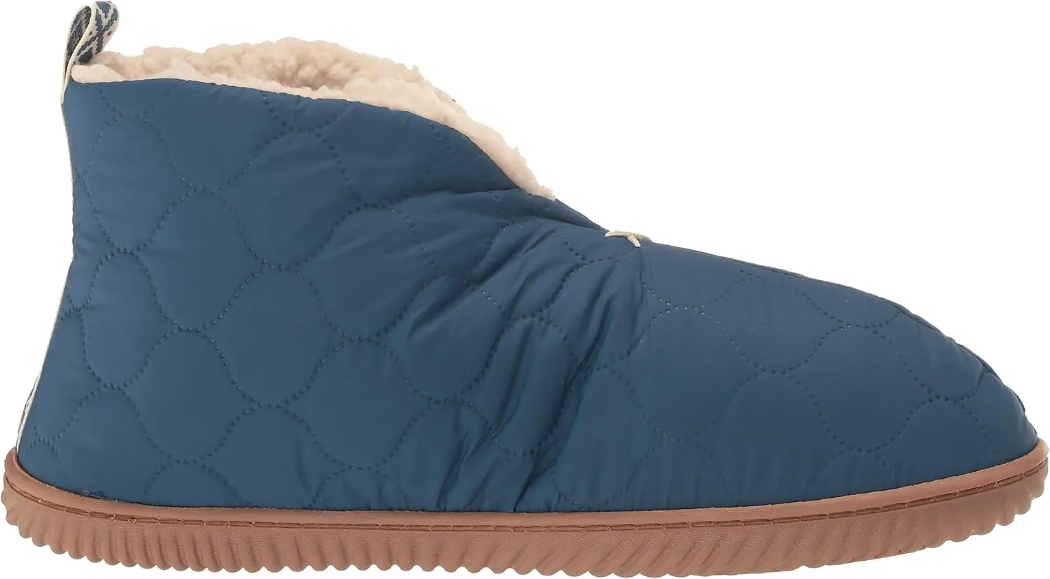 Dearfoams Men's Indoor/Outdoor Warm Up Bootie Slipper
