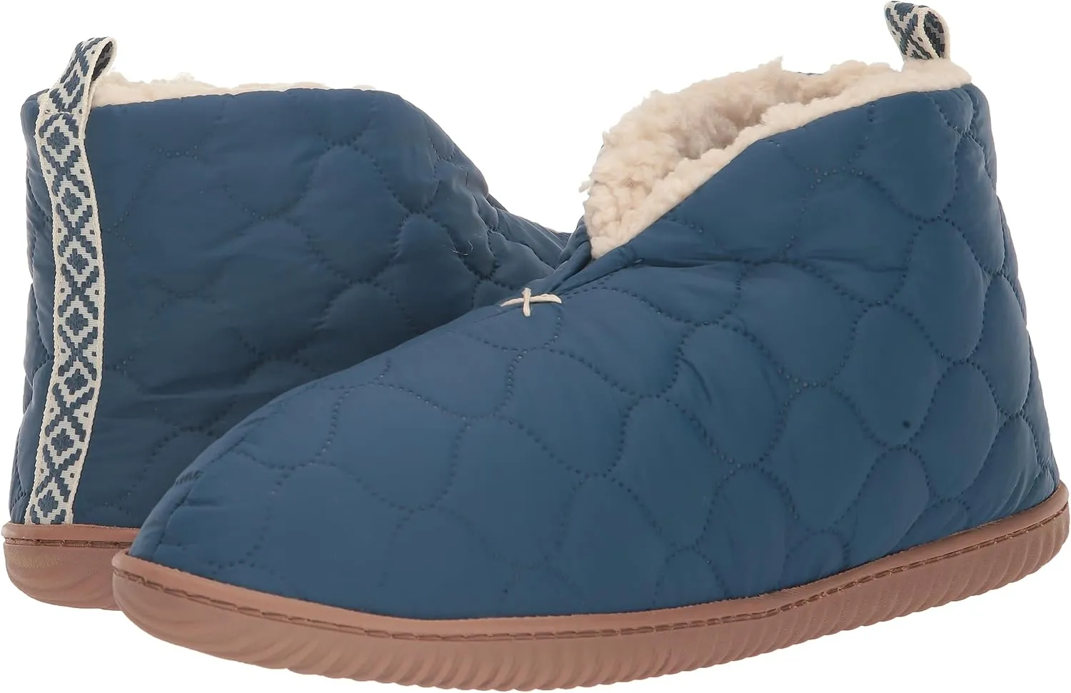 Dearfoams Men's Indoor/Outdoor Warm Up Bootie Slipper
