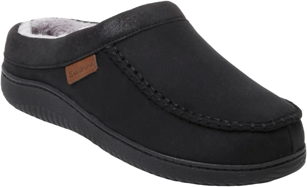 Dearfoams Men's Memory Foam Slipper