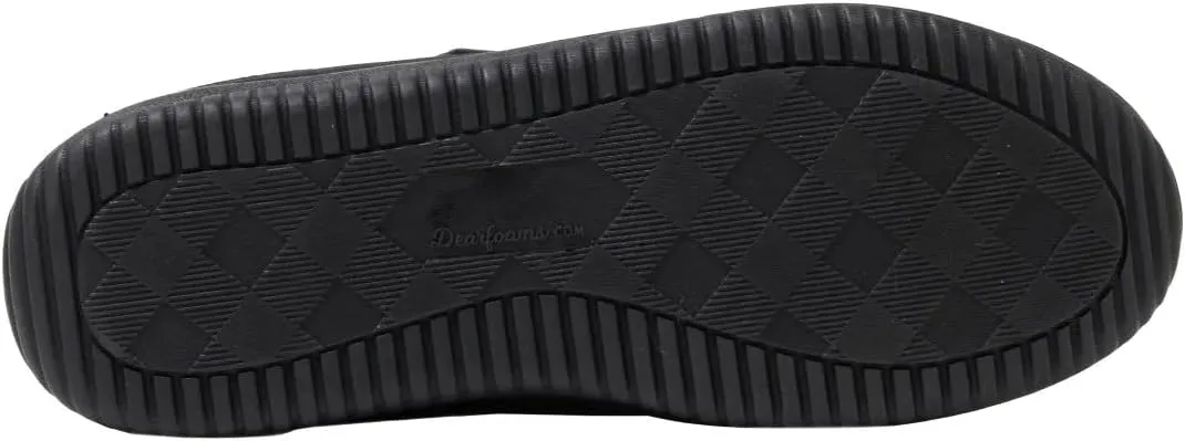 Dearfoams Men's Memory Foam Slipper