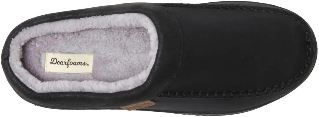 Dearfoams Men's Memory Foam Slipper
