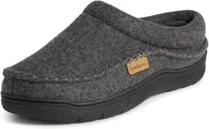 Dearfoams Men's Thompson Memory Foam Indoor/Outdoor Clog Slipper
