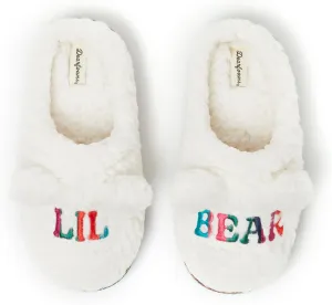 Dearfoams Unisex-Child Easter Basket Stuffers Gifts for Kids Toddler Lil Baby Bear Slipper