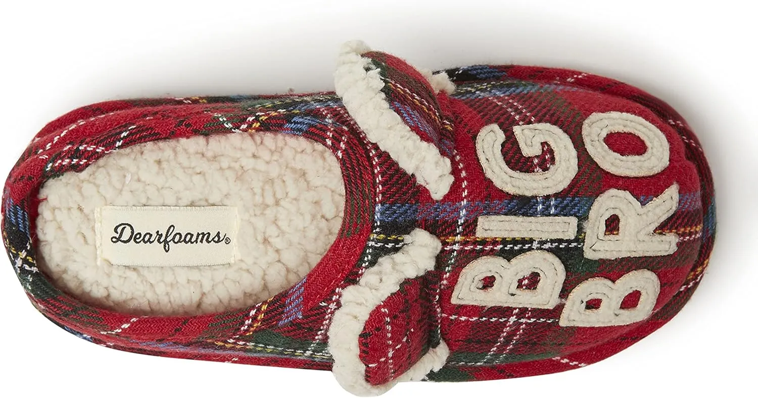 Dearfoams Unisex-Child Easter Basket Stuffers Gifts for Kids Toddler Lil Baby Bear Slipper