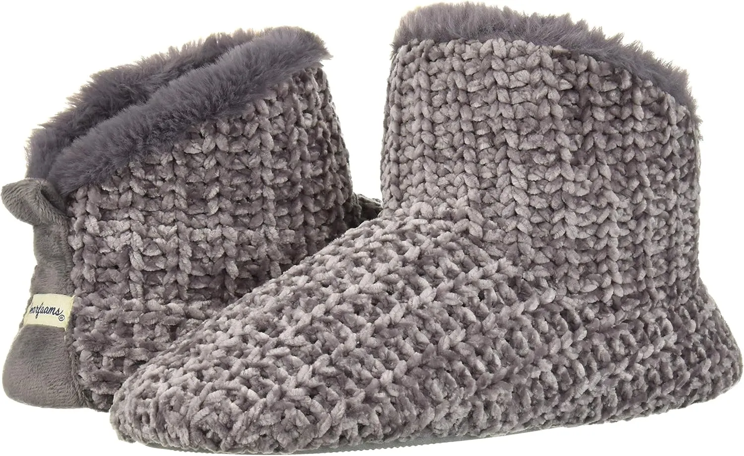 Dearfoams Women's Chenille Bootie Slipper