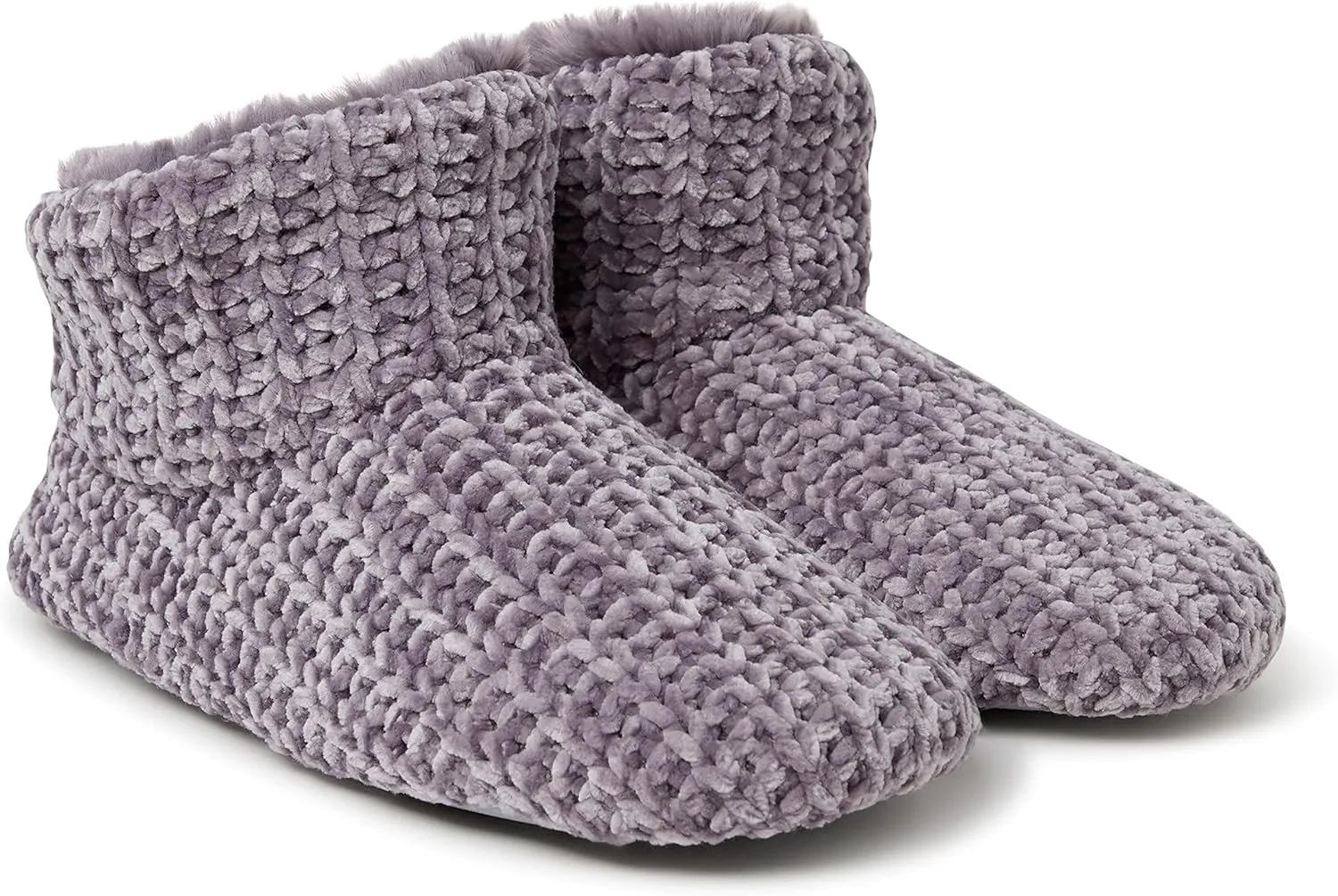 Dearfoams Women's Chenille Bootie Slipper