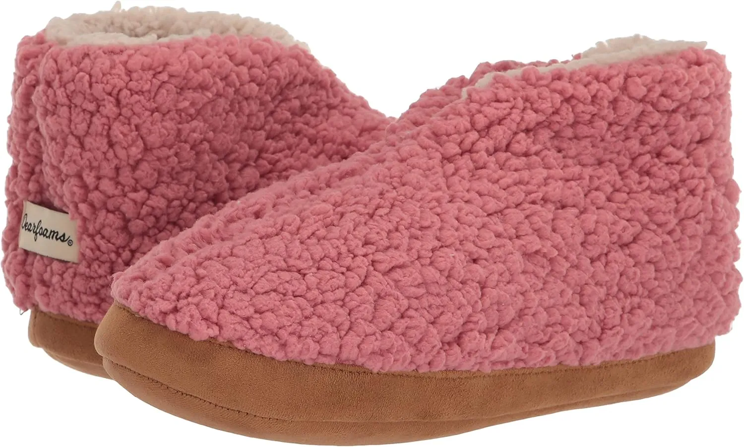 Dearfoams Women's Heritage Warm Up Bootie Slipper