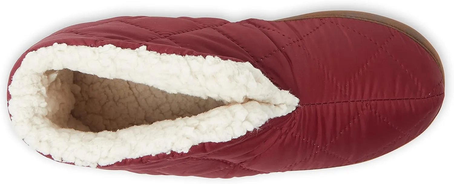 Dearfoams Women's Heritage Warm Up Bootie