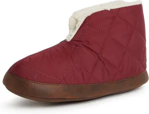 Dearfoams Women's Heritage Warm Up Bootie