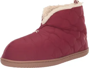 Dearfoams Women's Indoor/Outdoor Warm Up Bootie Slipper
