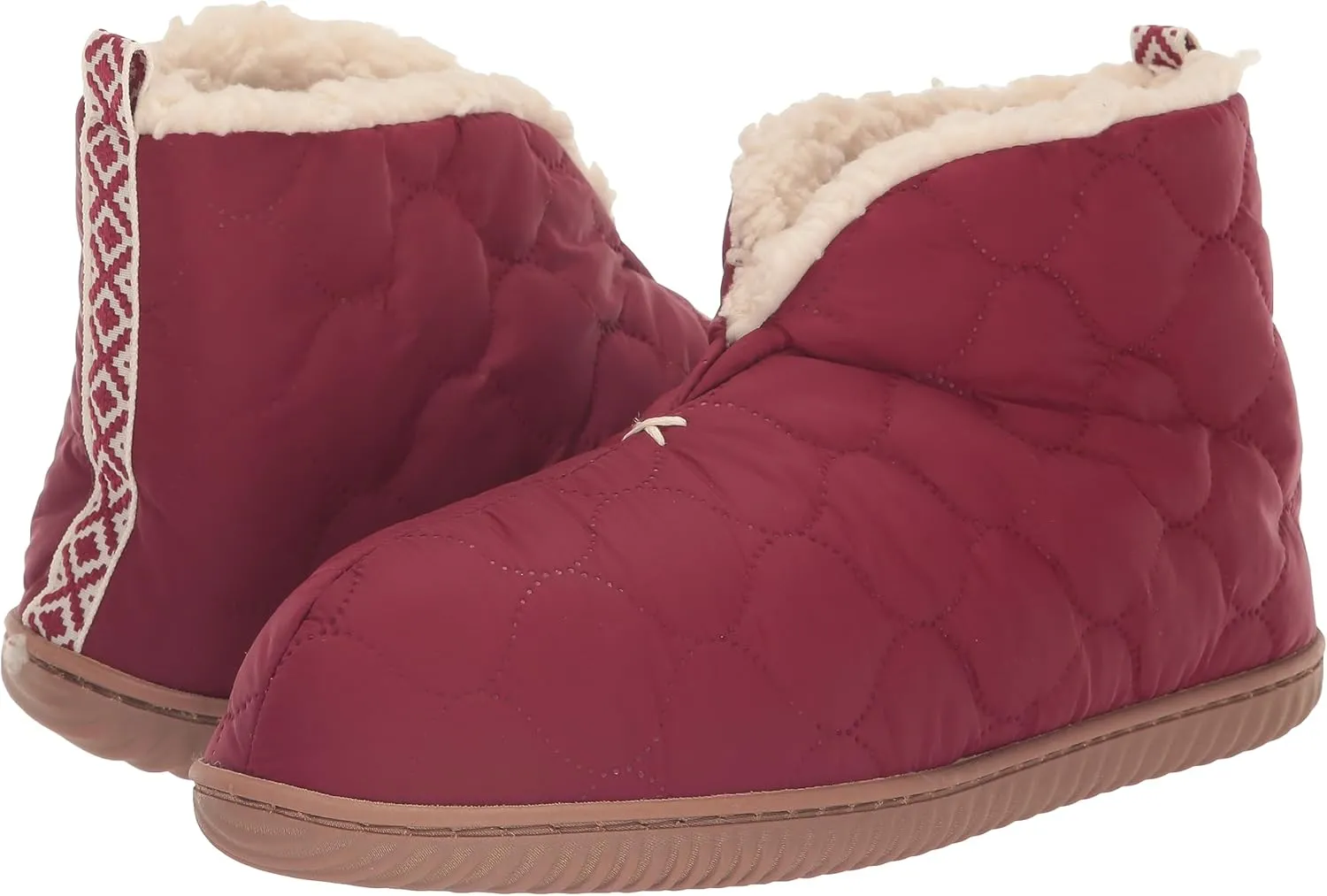 Dearfoams Women's Indoor/Outdoor Warm Up Bootie Slipper