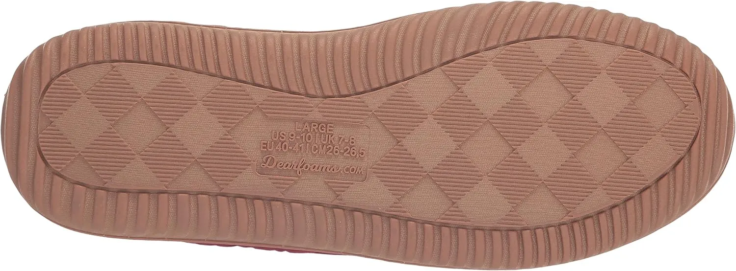 Dearfoams Women's Indoor/Outdoor Warm Up Bootie Slipper