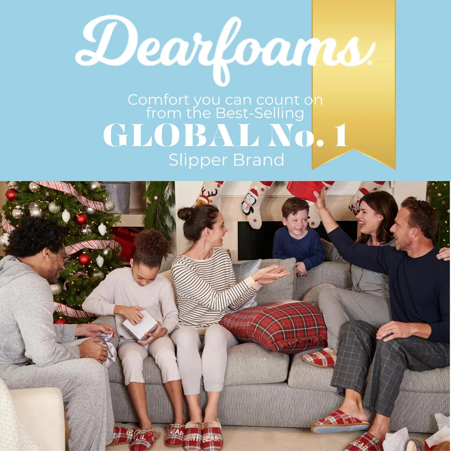 Dearfoams Women's Mama Bear Slipper