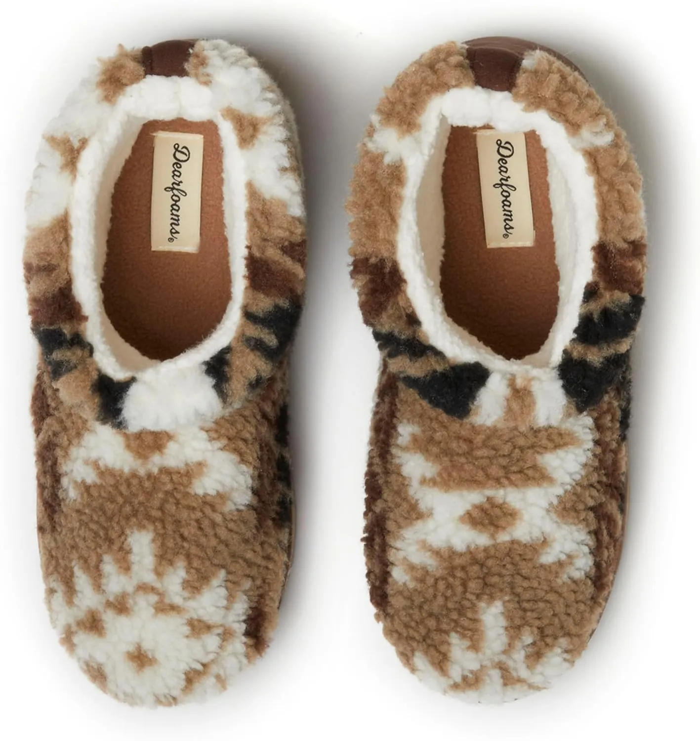Dearfoams Women's Outdoor Whitney Teddy Ankle Boot Slipper