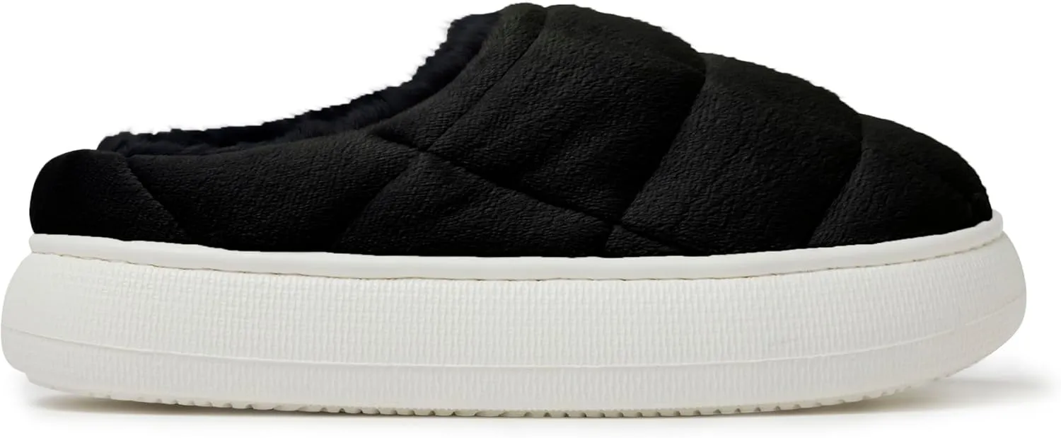 Dearfoams Women's Quilted Shea Puff Indoor/Outdoor Clog