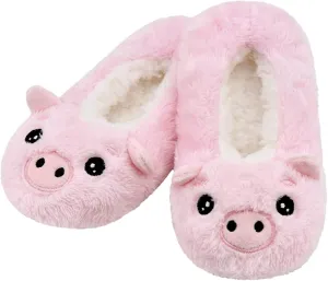 DICUIRD Kid's Animal Slipper Socks, Cartoon Cozy Fleece Indoor Kids Slipper, Fluzzy Warm Bedroom Shoes