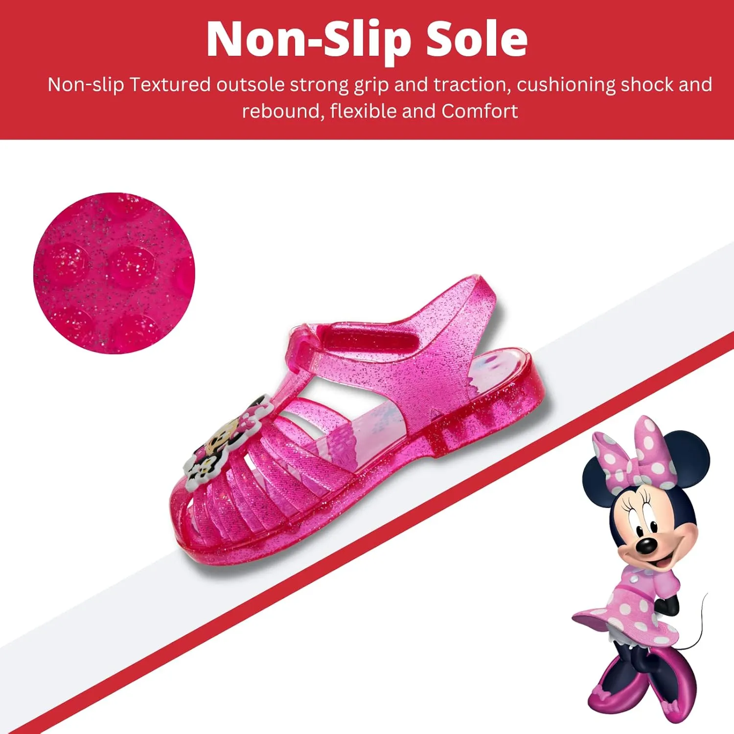 Disney Girl's Frozen Jelly Sandal (Toddler/Little Kid)