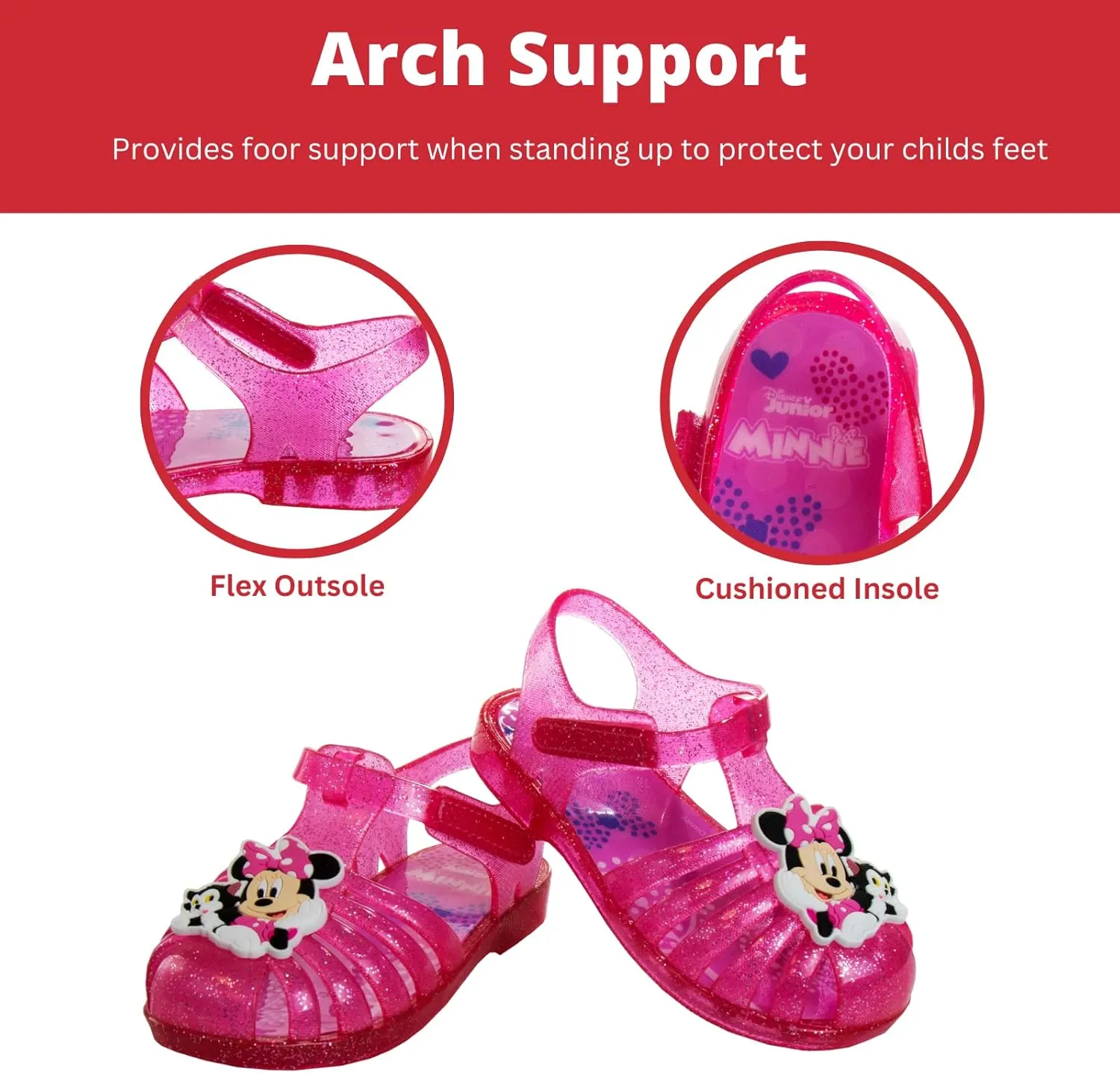 Disney Girl's Frozen Jelly Sandal (Toddler/Little Kid)