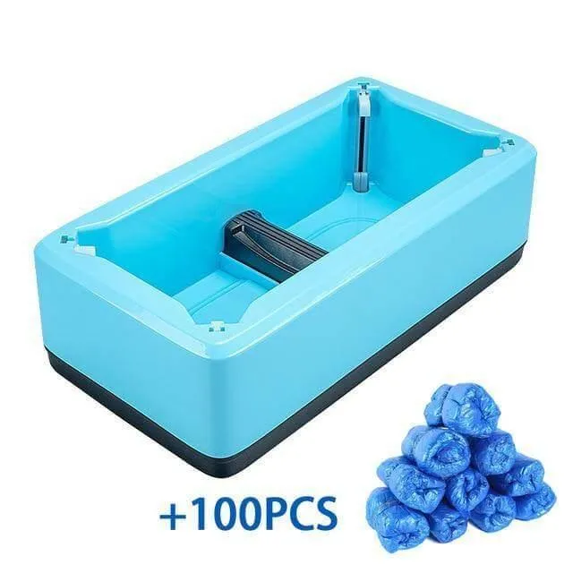 Disposable Hands-Free Shoe Covers - Portable Protective Box