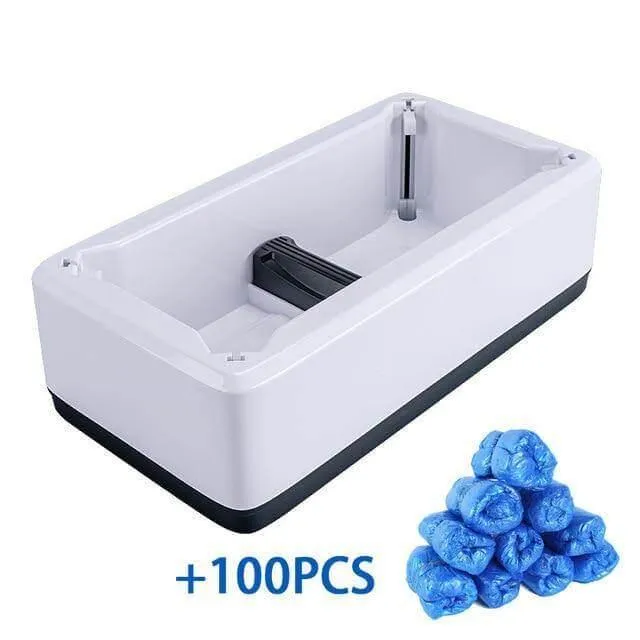 Disposable Hands-Free Shoe Covers - Portable Protective Box