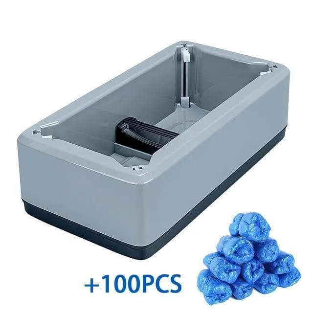 Disposable Hands-Free Shoe Covers - Portable Protective Box