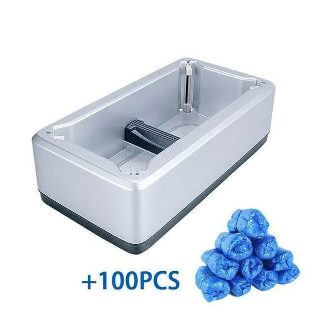 Disposable Hands-Free Shoe Covers - Portable Protective Box