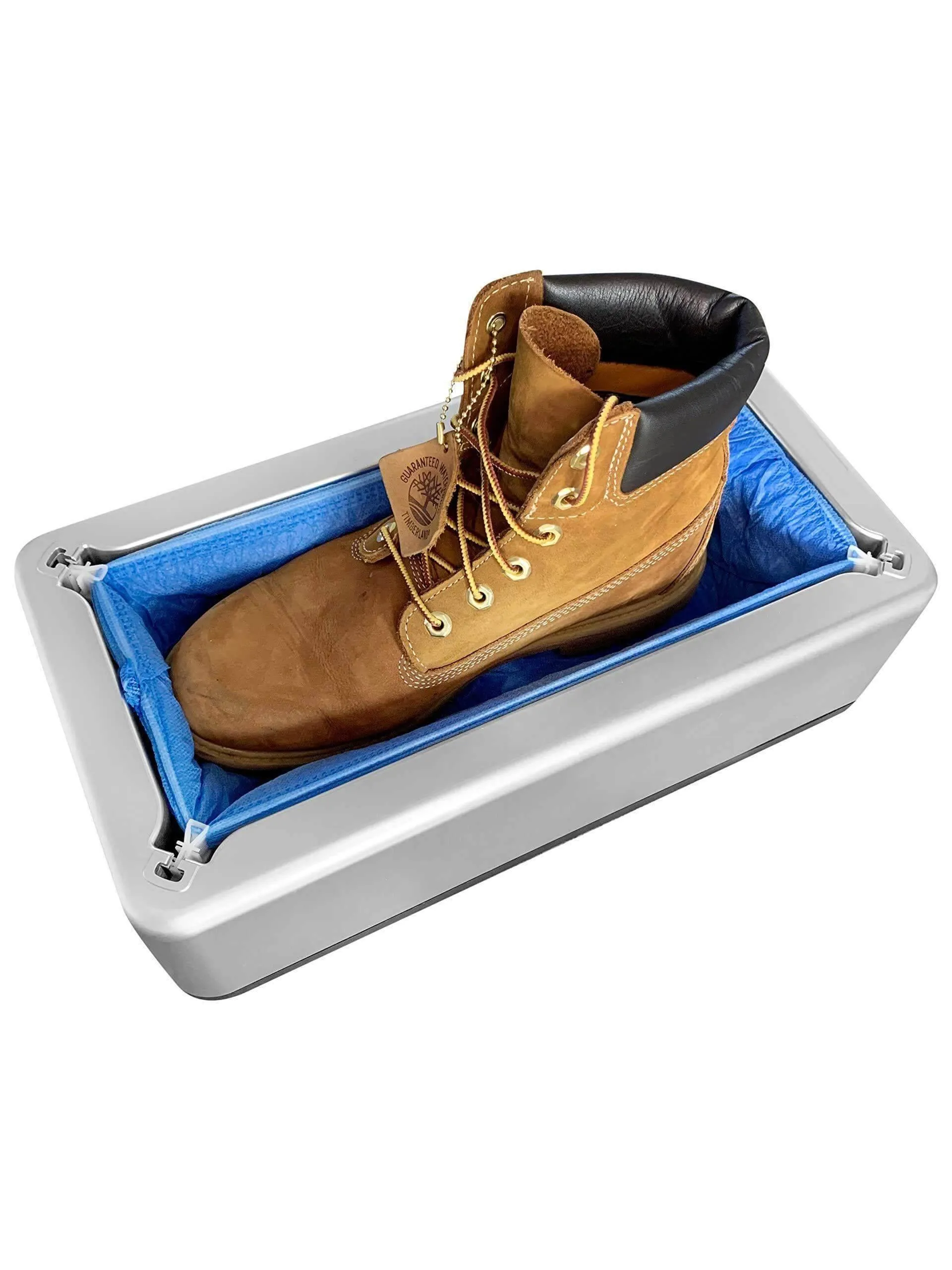 Disposable Hands-Free Shoe Covers - Portable Protective Box