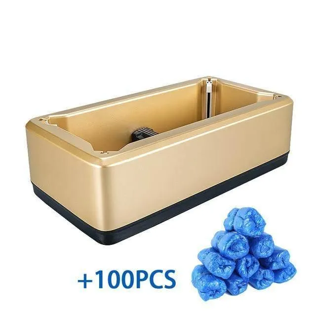 Disposable Hands-Free Shoe Covers - Portable Protective Box