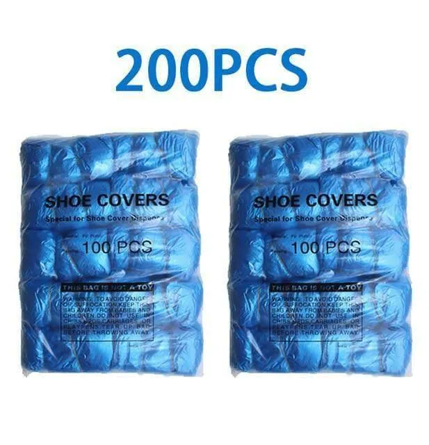 Disposable Hands-Free Shoe Covers - Portable Protective Box