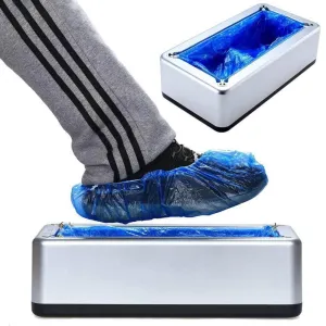 Disposable Hands-Free Shoe Covers - Portable Protective Box