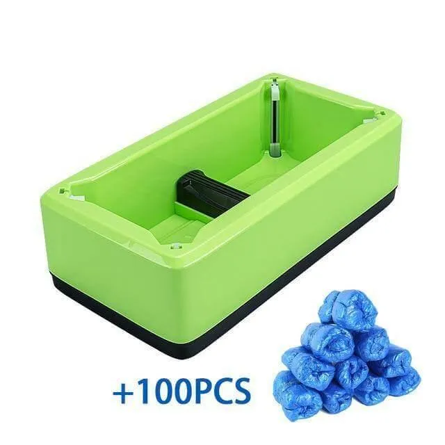 Disposable Hands-Free Shoe Covers - Portable Protective Box