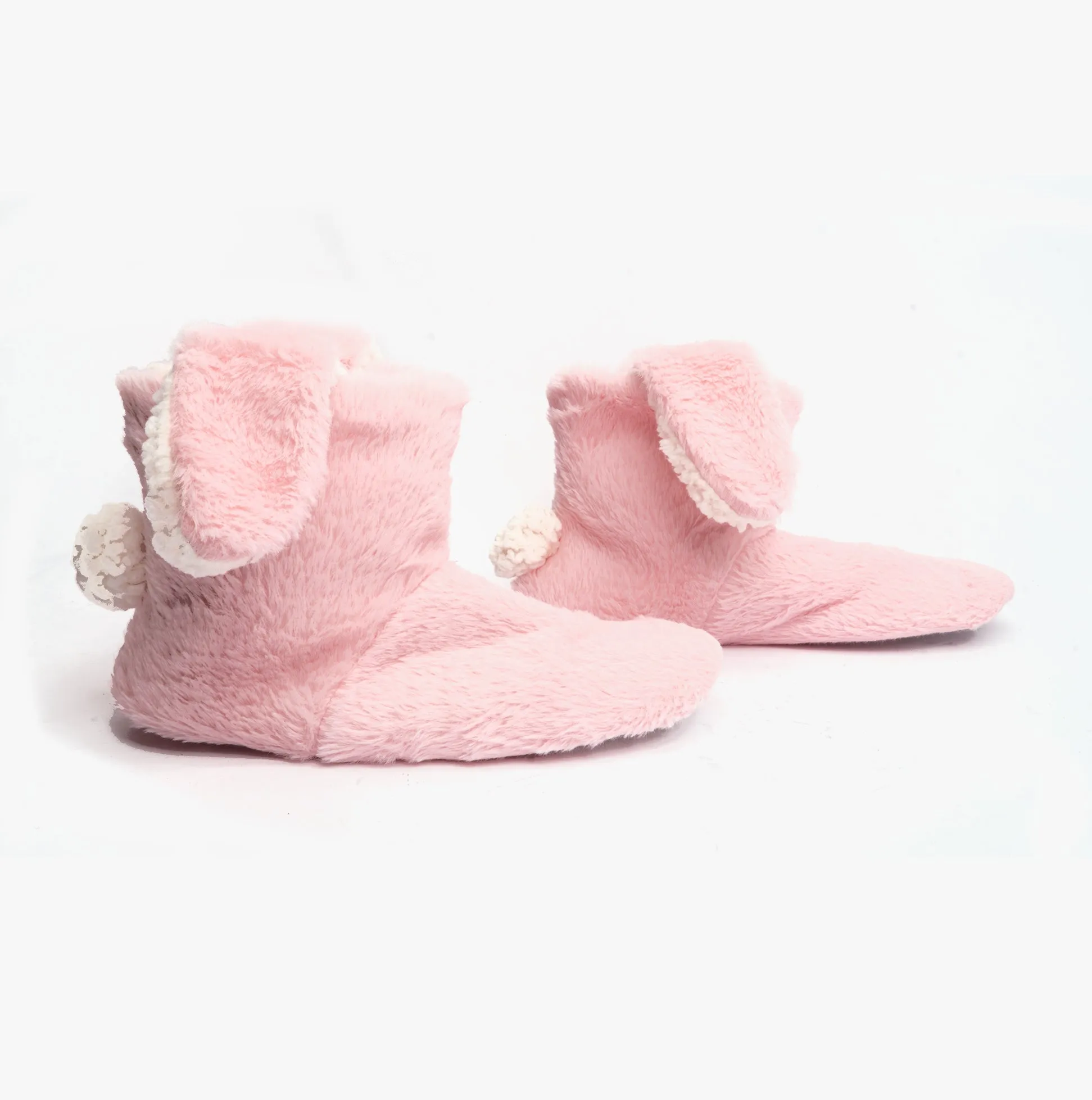 Divaz FLOPSY Womens Novelty Boot Slippers Pink